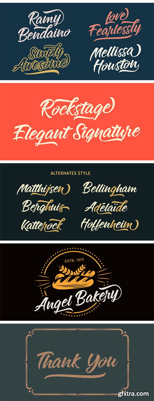 Rockstage Font Family Rockstage Font Family