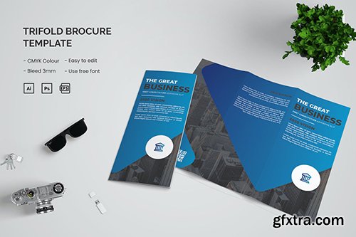 Business - Trifold Brochure 