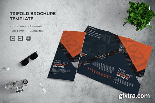 Company Growth - Trifold Brochure Company Growth - Trifold Brochure