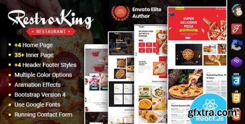 ThemeForest - RestroKing v1.0 - Cake Pizza & Bakery React Template (Update: 14 June 21) - 30138001 ThemeForest - RestroKing v1.0 - Cake Pizza & Bakery React Template (Update: 14 June 21) - 30138001