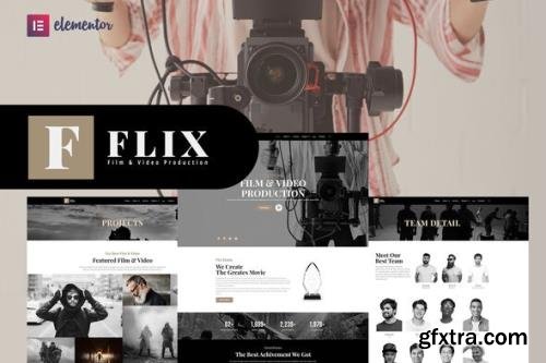 ThemeForest - Flix v1.0.2 - Film & Video Production Elementor Template Kit - 32838889 ThemeForest - Flix v1.0.2 - Film & Video Production Elementor Template Kit - 32838889