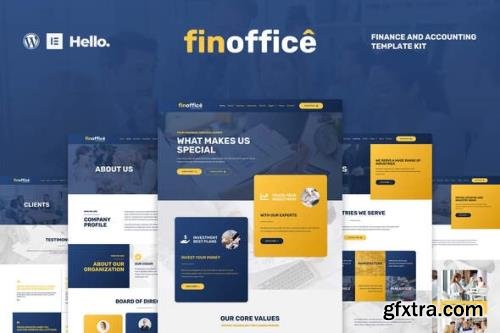 ThemeForest - FinOffice v1.0.3 - Finance & Accounting Elementor Template Kit - 32856761