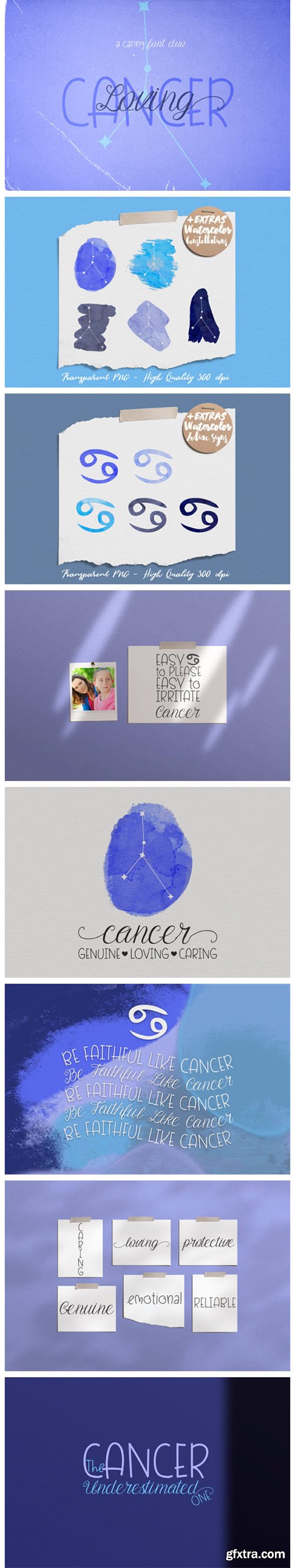 Loving Cancer Duo Font