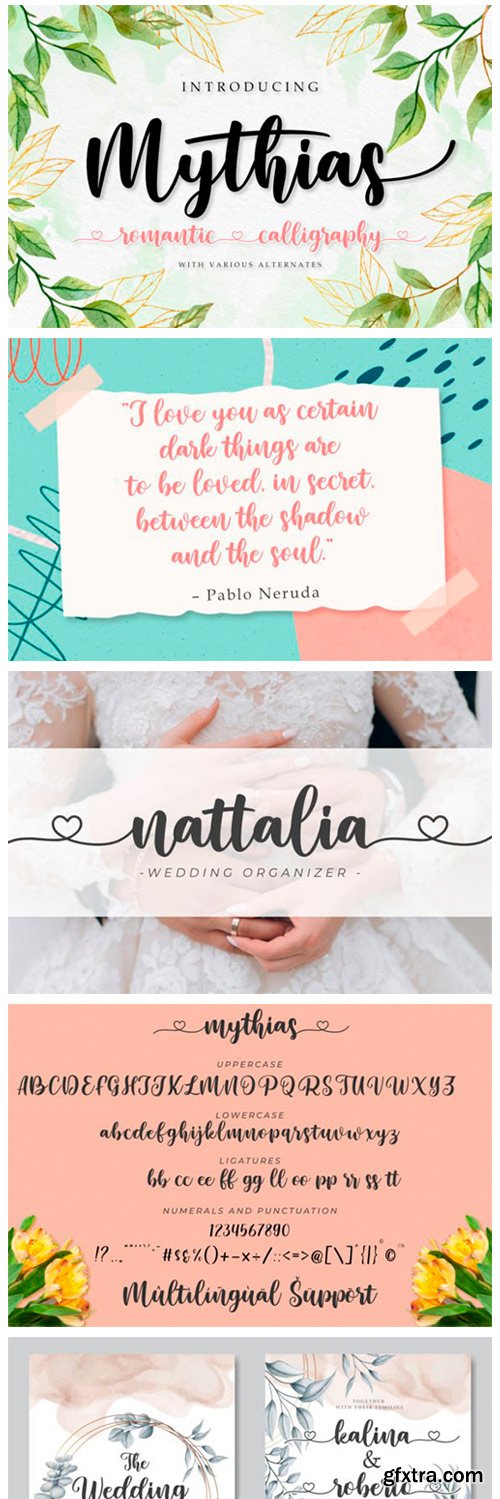Mythias Font Mythias Font