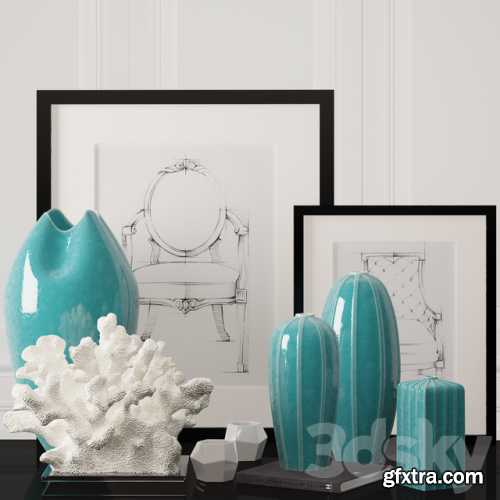 Decoration set 2 by Kelly Hoppen