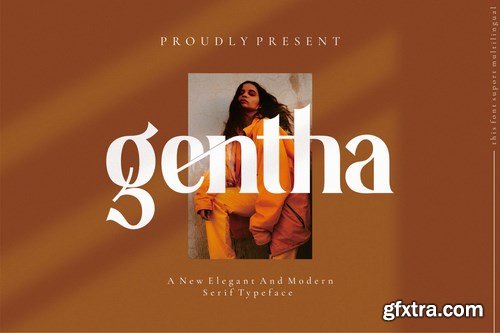 Gentha - Serif Font