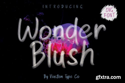 Wonder Blush - SVG Font