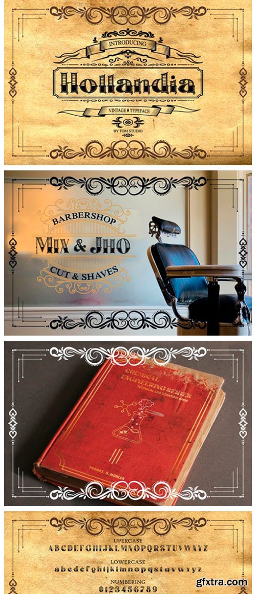 Hollandia Font Hollandia Font