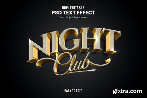 Elegant 3D PSD Text Effect