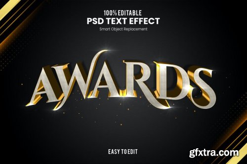 Elegant 3D PSD Text Effect