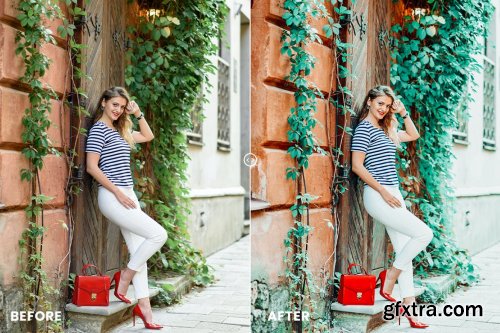 Luxury Green Photoshop Action & Lightrom Presets