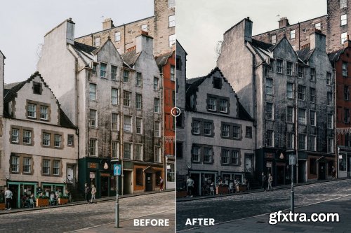 Street Tones Action & Lightroom Preset