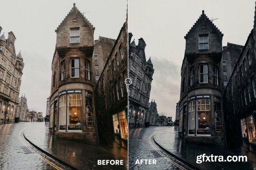 Street Tones Action & Lightroom Preset