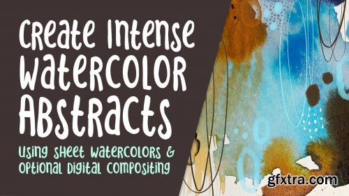  Create Intense Abstracts with Watercolor Sheets and Optional Finishing in Procreate or Photoshop