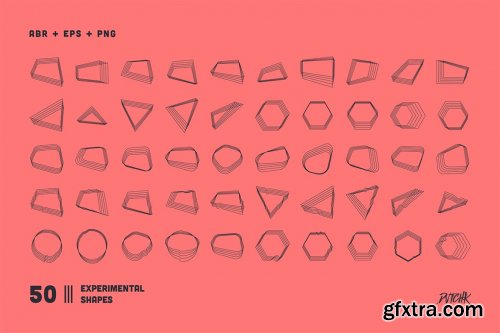 Geometric Photoshop Brushes