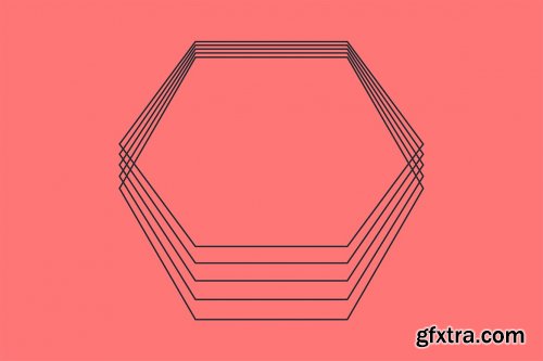 Geometric Photoshop Brushes