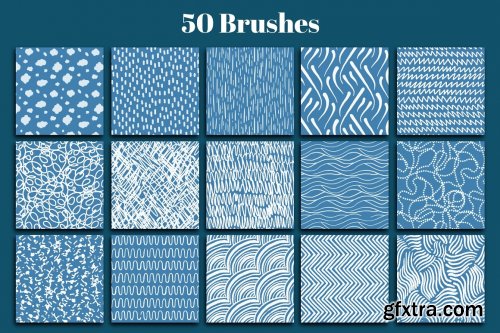 CreativeMarket - Pattern Magic Procreate Brushes 6181754