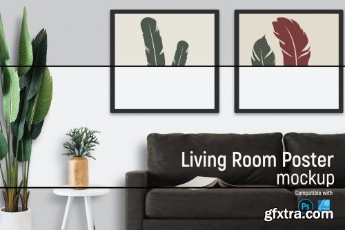 Living Room Mockup