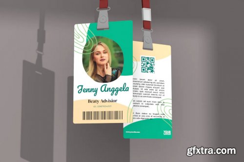 Organic – ID Card Template