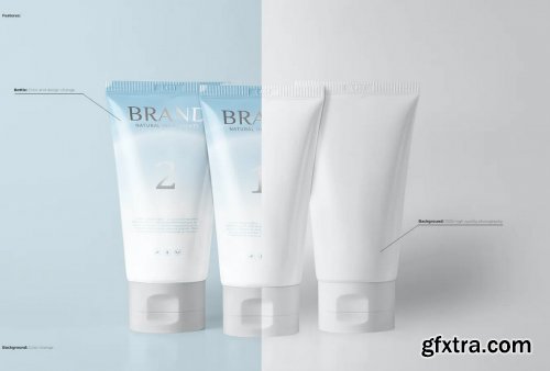 Cosmetic Bottle Mockup