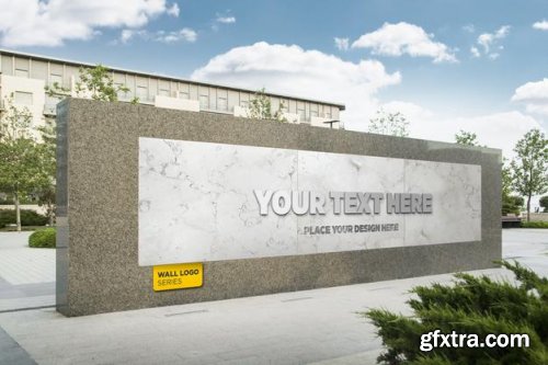 Outdoor billboard mockup