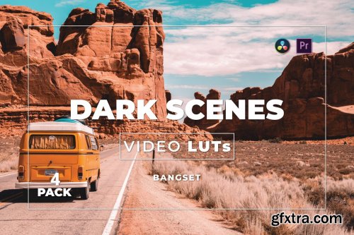 Bangset Dark Scenes Pack 4 Video LUTs