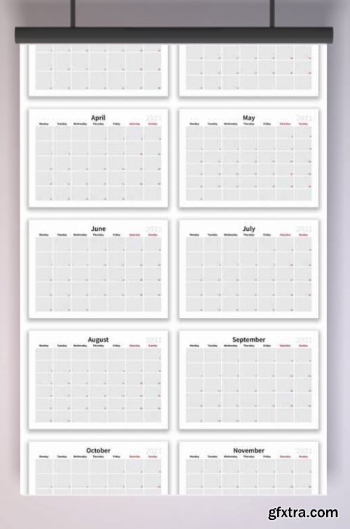 2021 Calendar Planner Layout 377196517
