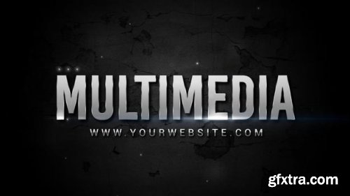 Movie title text effect template in cinematic style