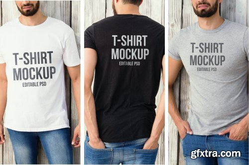 T-shirt Mockup Set
