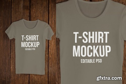 T-shirt Mockup Set