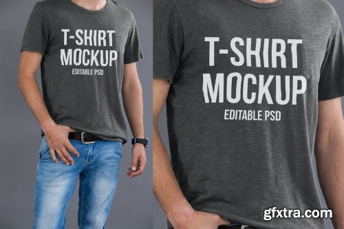 T-shirt Mockup Set