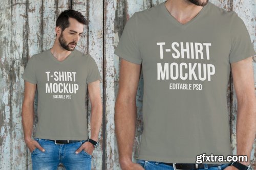 T-shirt Mockup Set