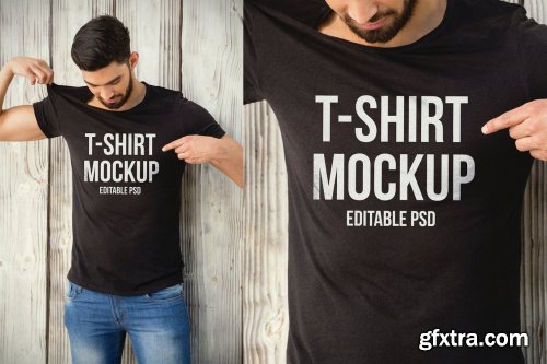 T-shirt Mockup Set