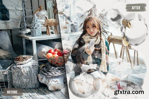 35 Watercolor Coffee Stains Brushes - Vol. 2