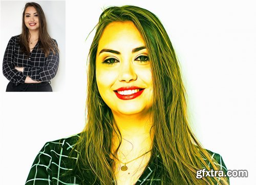 CreativeMarket - HDR OIL ART PHOTOSHOP ACTION 4812683