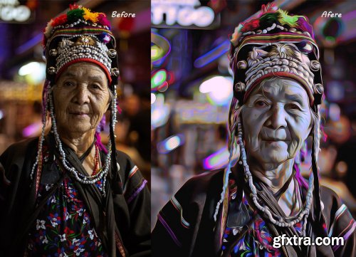 CreativeMarket - Creative Oil Art Photoshop Action 5334266