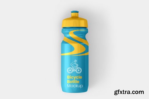 CreativeMarket - Bicycle Bottle Mockup - 5 views 6251340
