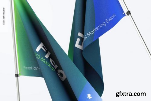 Flag mockup