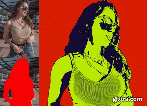 CreativeMarket - Pro Pop Art Photoshop Action 5345435