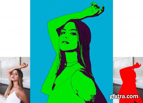 CreativeMarket - Pro Pop Art Photoshop Action 5345435