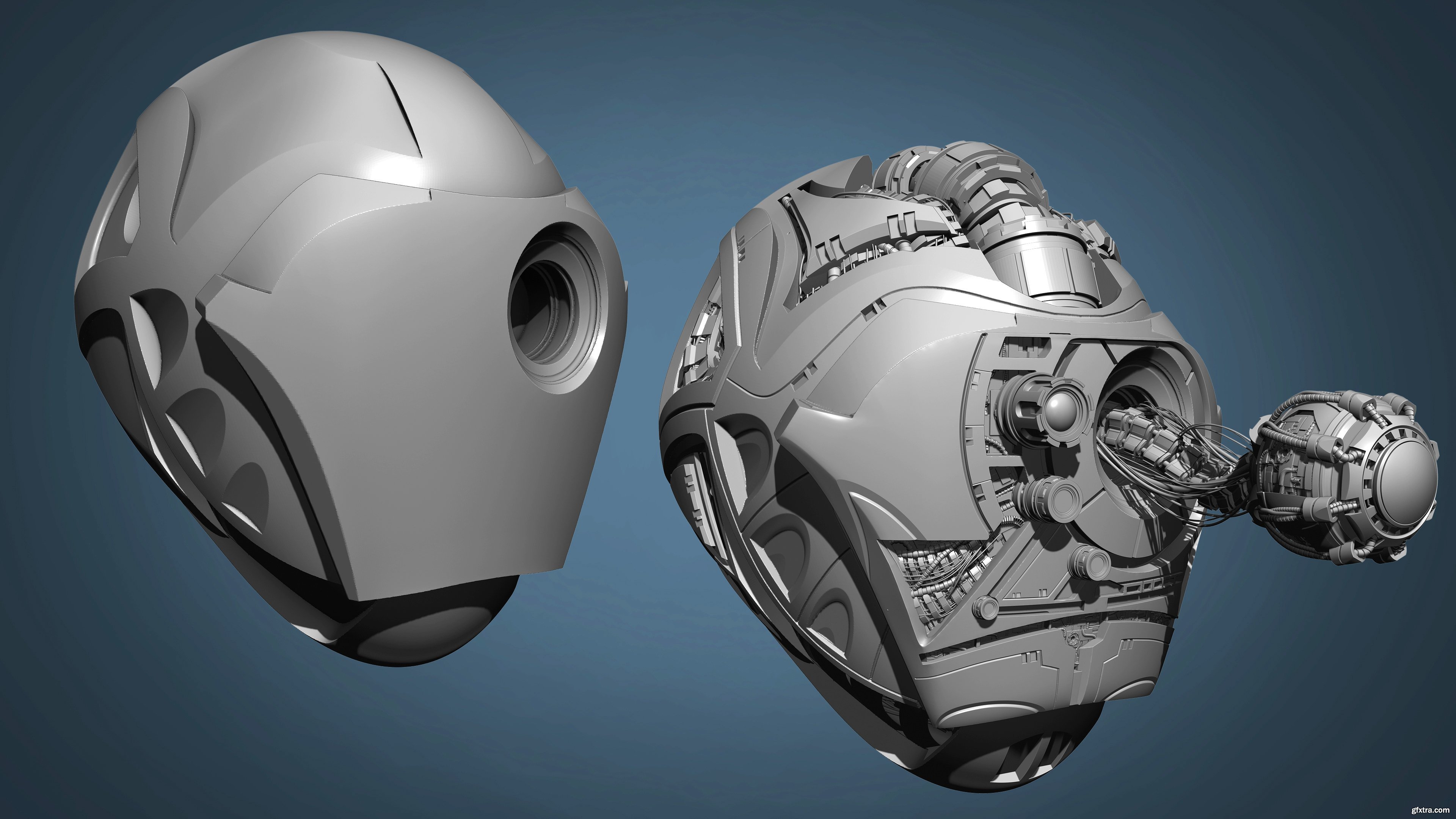 hard surface character sculpting in zbrush