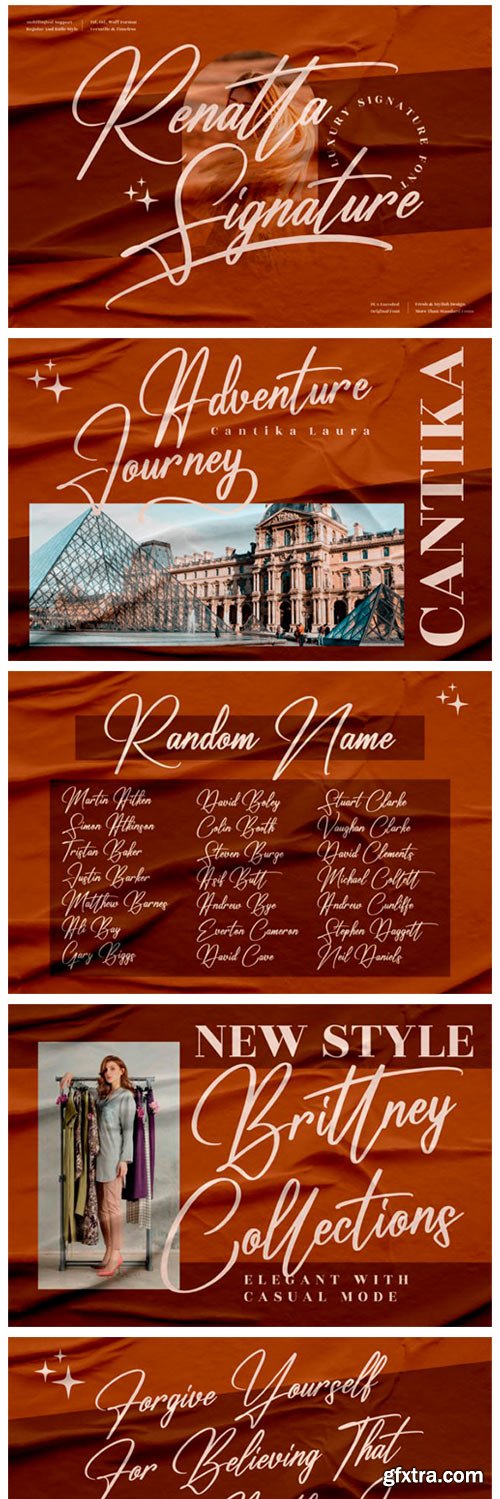 Renatta Signature Font Renatta Signature Font