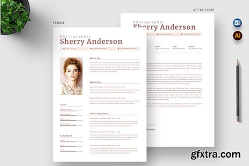CV Resume & Cover Letter Template CV Resume & Cover Letter Template