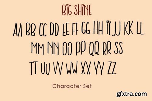 Big Shine - Playful Font