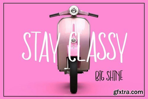 Big Shine - Playful Font