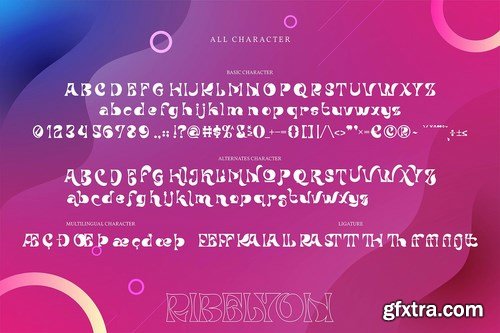 Ribelyon Display Typeface