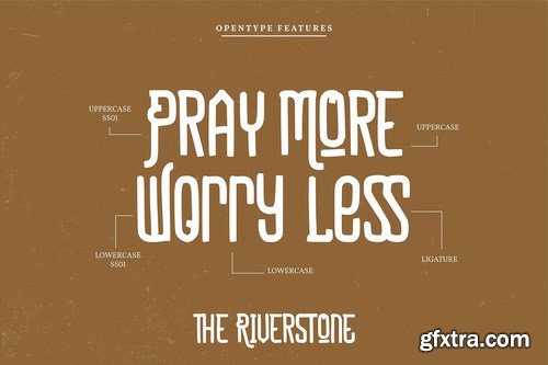 The Riverstone Classic Vintage Font