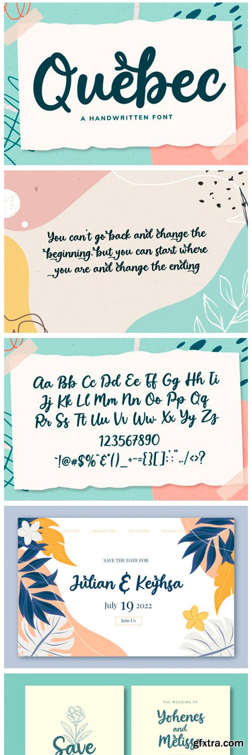 Quebec Font Quebec Font