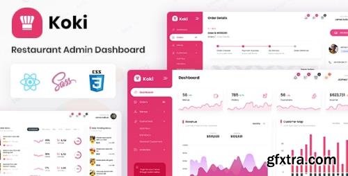 ThemeForest - Koki v1.0 - Restaurant Food React Admin Dashboard Template (Update: 6 April 21) - 29868027 ThemeForest - Koki v1.0 - Restaurant Food React Admin Dashboard Template (Update: 6 April 21) - 29868027