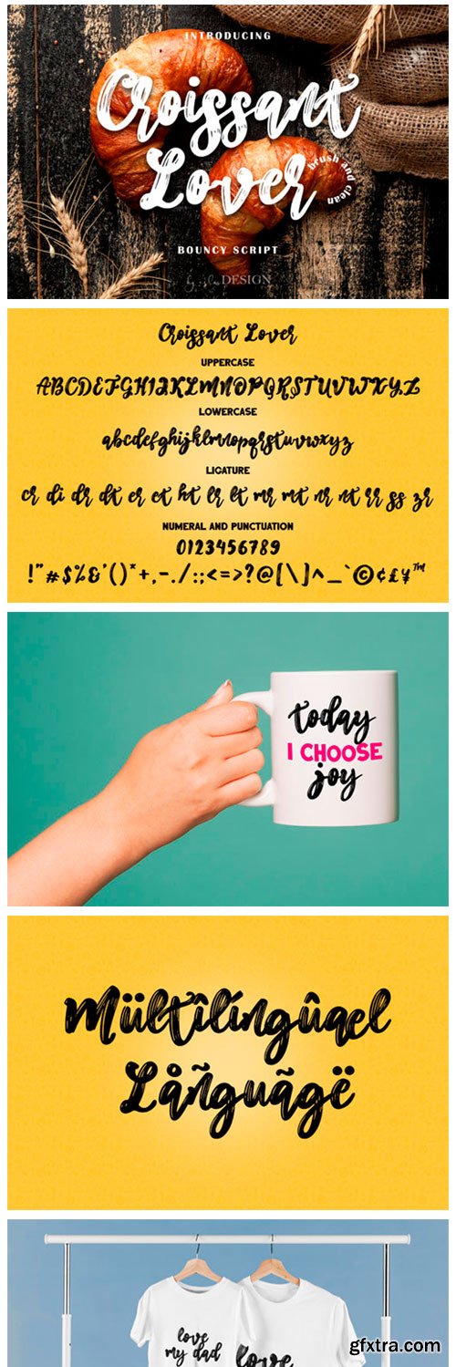 Croissant Lover Font Croissant Lover Font